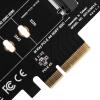Плата расширения Silver Stone PCIe x4 до SSD m.2 NVMe 2230, 2242, 2260, 2280 (SST-ECM21-E) изображение 3