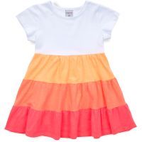 Платье детское Lovetti с оборками (9241-116G-orange)