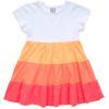 Платье детское Lovetti с оборками (9241-116G-orange)