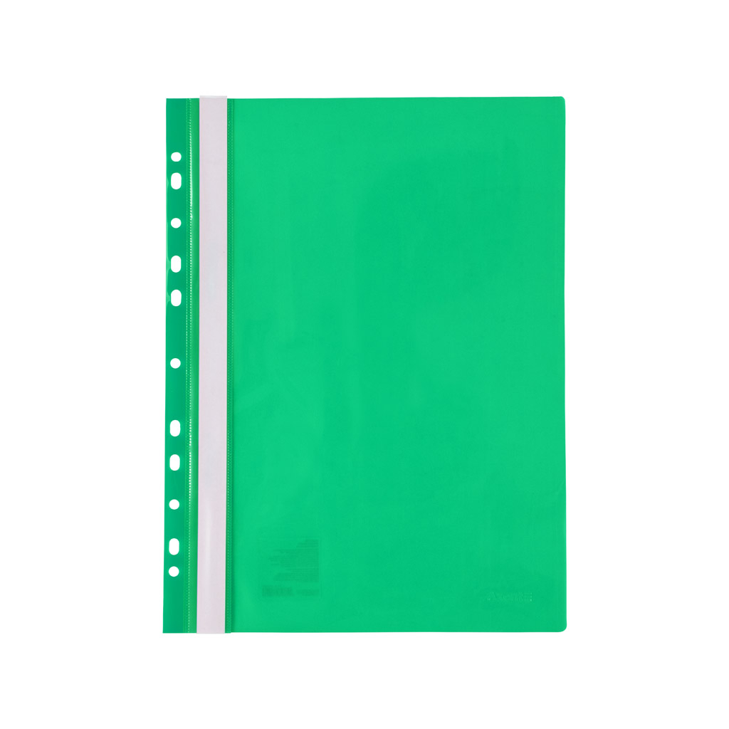 Папка-скоросшиватель Axent А4 с перфорацией 120/150 мкм Зеленая (1318-25-A)