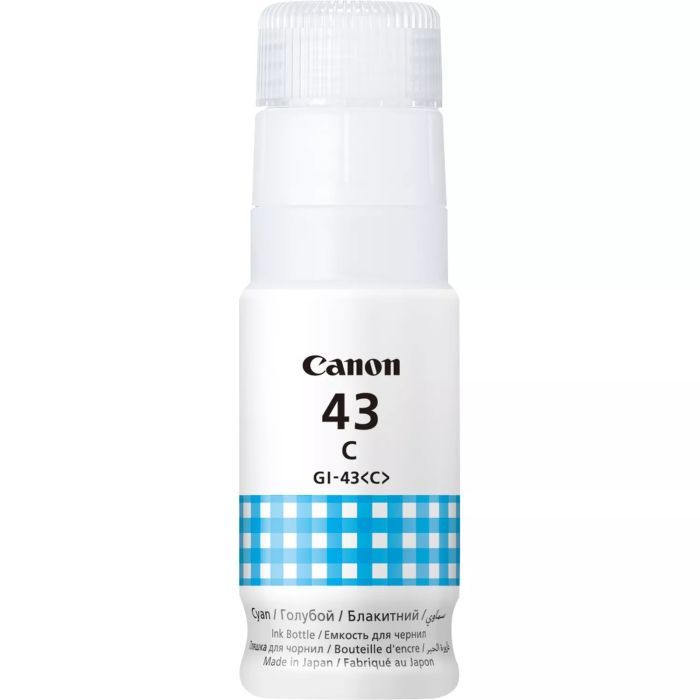 Контейнер с чернилами Canon GI-43 Cyan (4672C001)