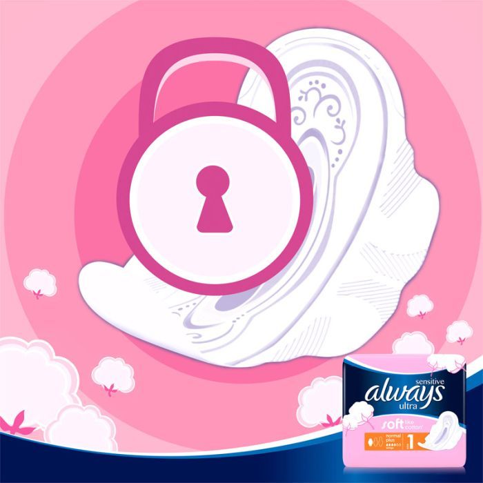 Гигиенические прокладки Always Ultra Sensitive Normal размер 1 20 шт. (4015400213932) изображение 8