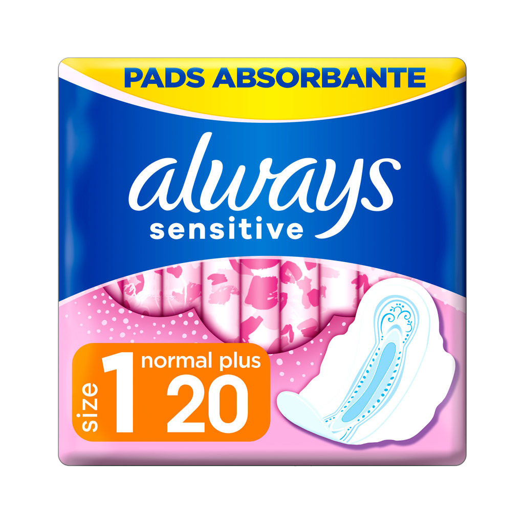 Гигиенические прокладки Always Ultra Sensitive Normal размер 1 20 шт. (4015400213932)