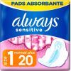 Гигиенические прокладки Always Ultra Sensitive Normal размер 1 20 шт. (4015400213932)