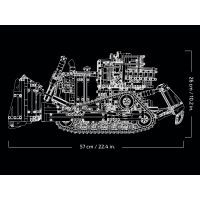 Конструктор LEGO Technic Бульдозер Cat D11 на пульте управления 3854 детали (42131) изображение 7