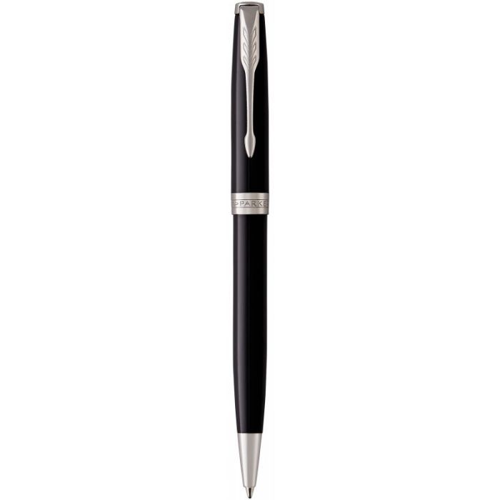 Ручка кулькова Parker SONNET 17 Black Lacquer CT BP (86 132)