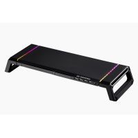 Підставка до монітора 2E GAMING, USB hub, backlight / RGB, Black (2E-CPG-007-BK)