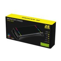 Підставка до монітора 2E GAMING, USB hub, backlight / RGB, Black (2E-CPG-007-BK) зображення 2