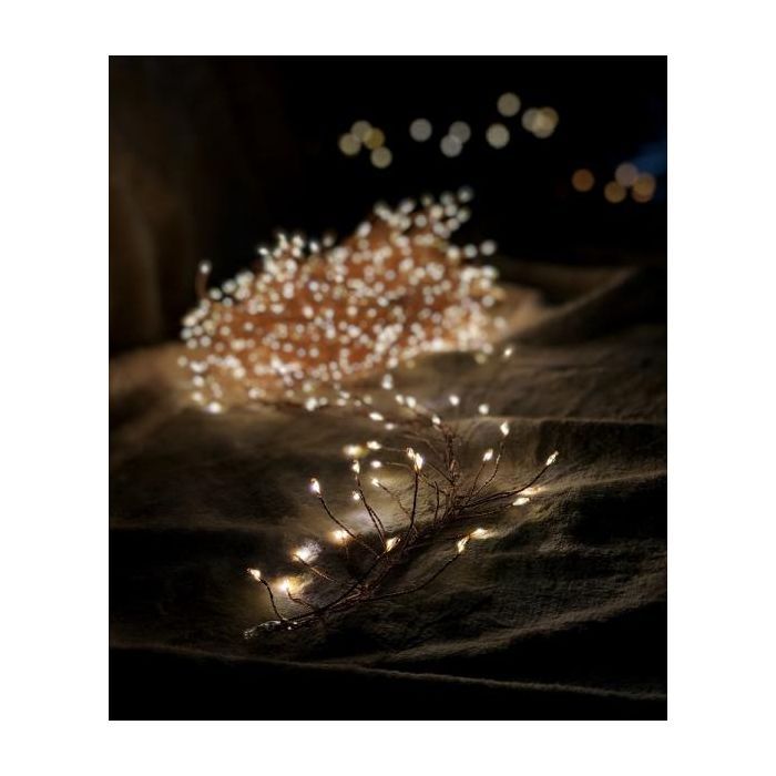 Гирлянда Luca Lighting кластер Медная струна теплый белый 8 м (8718861852844) изображение 2
