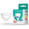 Лампочка TITANUM MR16 6W GU5.3 3000K (TLMR1606533)