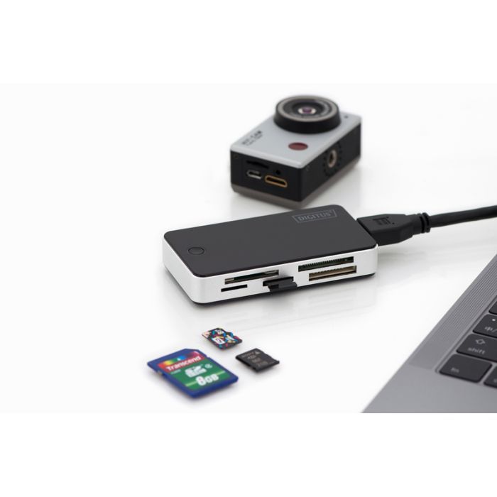 Зчитувач флеш-карт Digitus USB 3.0 All-in-one (DA-70330-1) зображення 4
