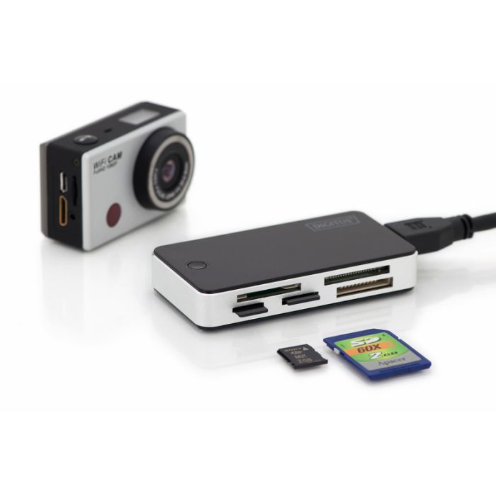 Зчитувач флеш-карт Digitus USB 3.0 All-in-one (DA-70330-1) зображення 5