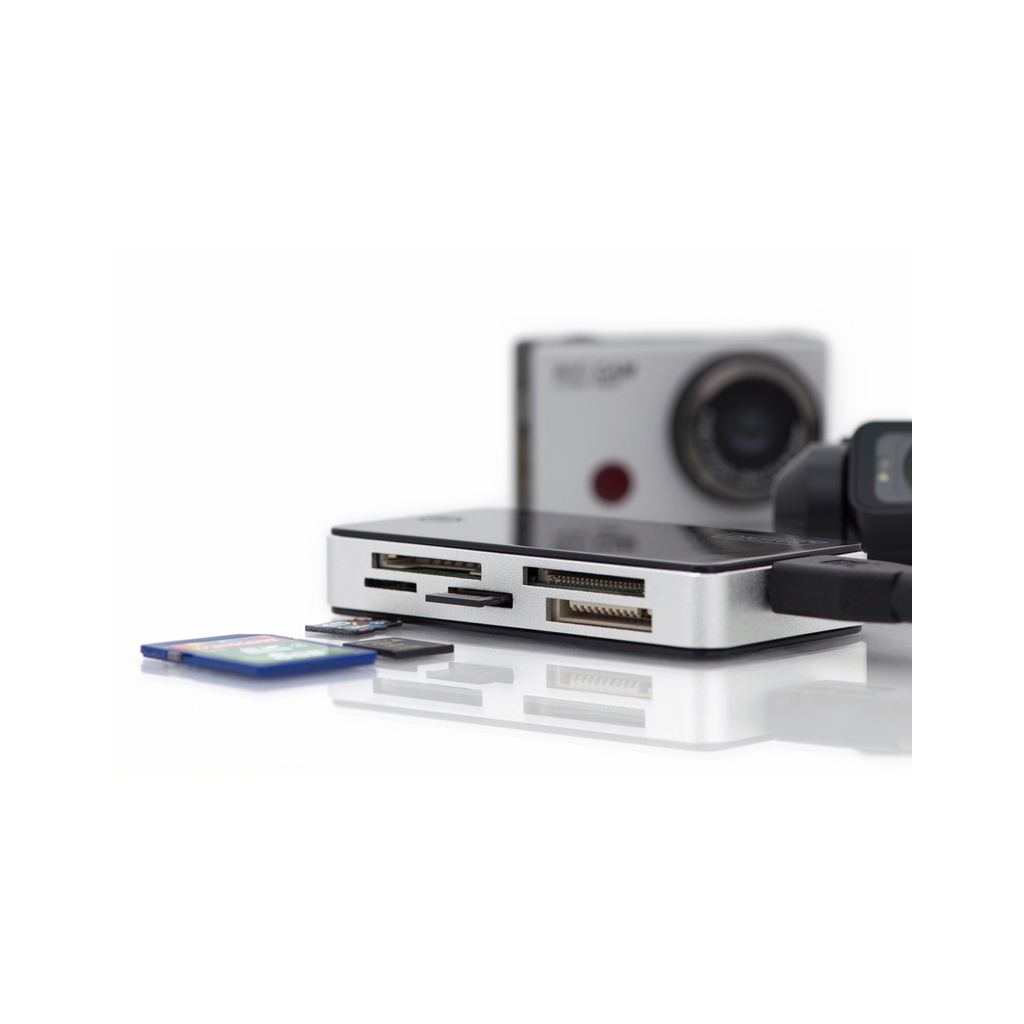 Считыватель флеш-карт Digitus USB 3.0 All-in-one (DA-70330-1) изображение 6