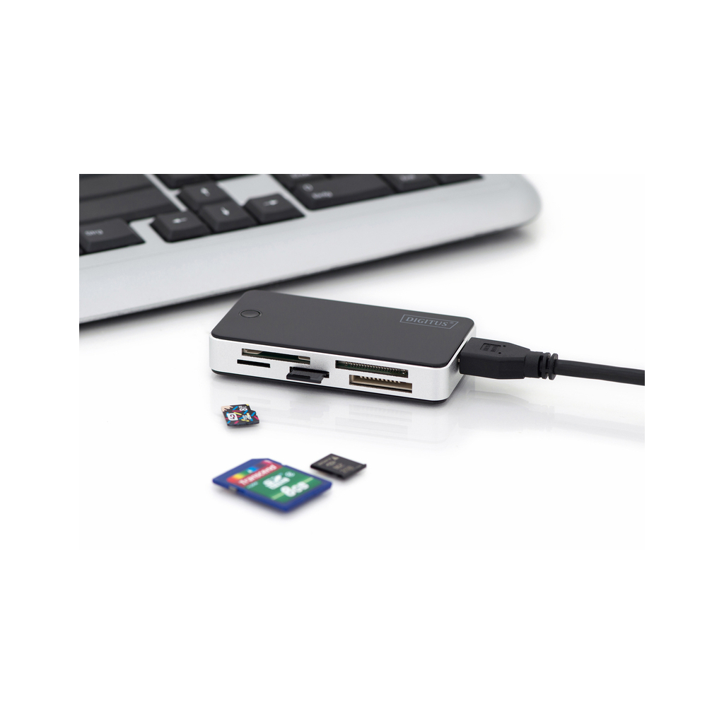 Считыватель флеш-карт Digitus USB 3.0 All-in-one (DA-70330-1) изображение 7