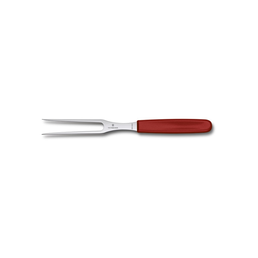 Столова виделка Victorinox SwissClassic Carving Fork 15 cm Red (5.2101.15B)