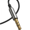 FM модулятор Baseus Bluetooth Audio Adapter AUX/USB with mic (CAB01-01) Silver (CAB01-01) зображення 4
