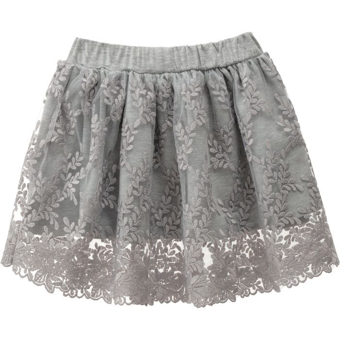 Спідниця дитяча Breeze мереживна (16969-116G-gray)