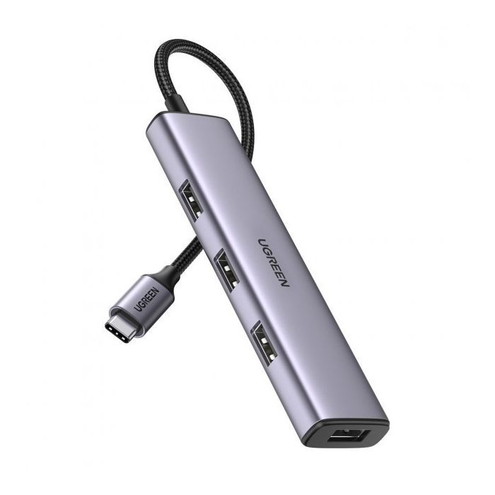 Концентратор Ugreen USB-C to 4xUSB (20841)