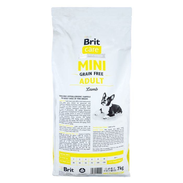 Сухой корм для собак Brit Care GF Mini Adult Lamb 7 кг (8595602520121) изображение 2