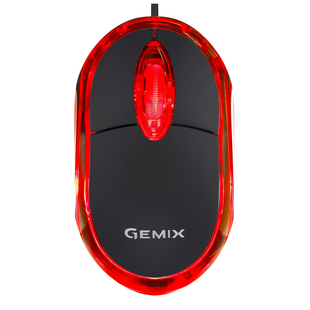 Мишка Gemix GM105 USB black (GM105Bk) зображення 3