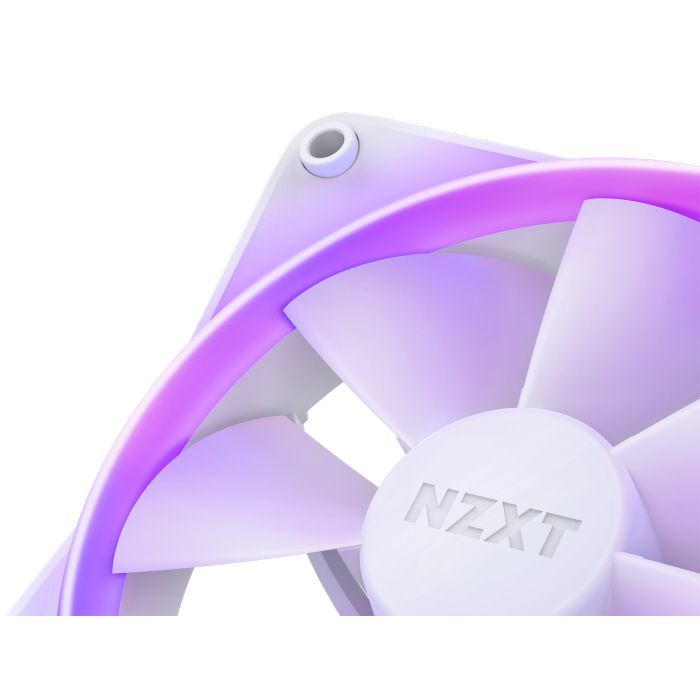 Кулер для корпуса NZXT F140RGB Twin (White) (RF-R14DF-W1) изображение 3