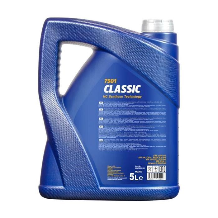 Моторное масло Mannol CLASSIC 1л 10W-40 (MN7501-1) изображение 2