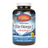 Жирні кислоти Carlson Омега-3, Смак Лимону, Elite Omega-3 Gems, 90 желатинових кап (CL01711)