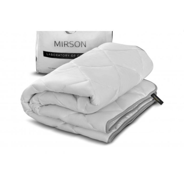 Ковдра MirSon шовкова Silk Royal Pearl 0506 зима 140х205 см (2200000038180) зображення 4