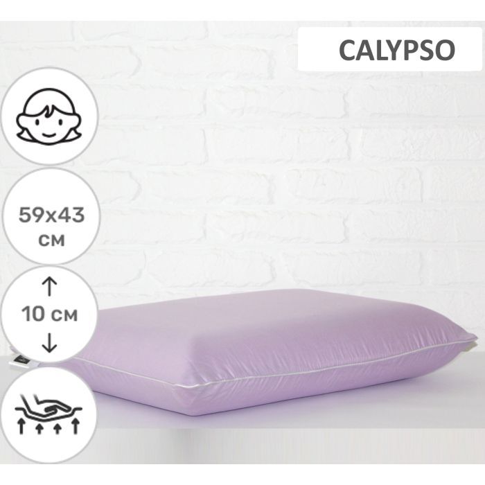 Подушка MirSon ортопедическая №6073 Delicate satin Calypso WoMen 59х43х10 (2200003262278) изображение 2