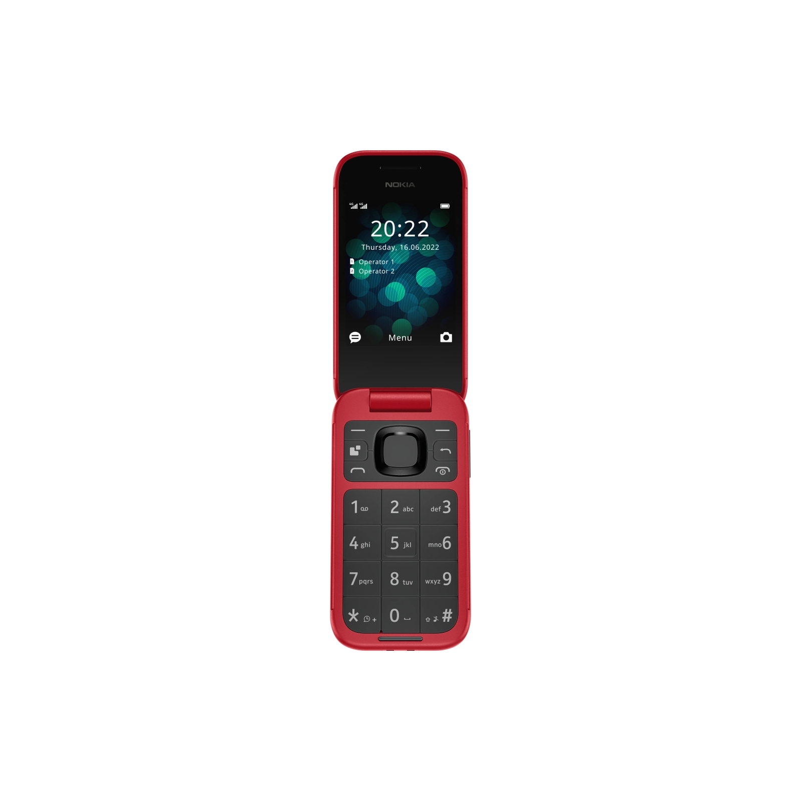 Мобільний телефон Nokia 2660 Flip Red зображення 3