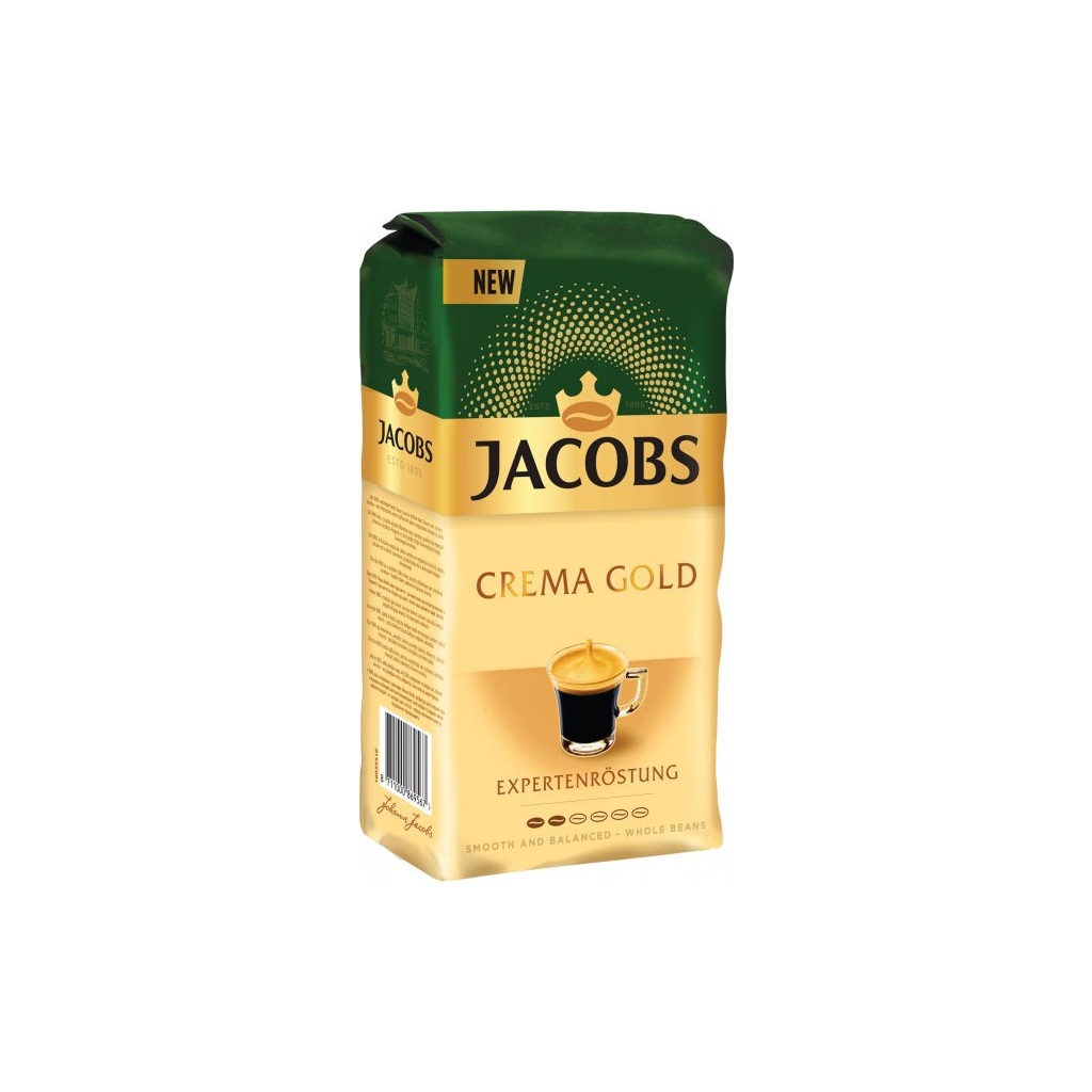 Кофе JACOBS Crema Gold,1 000г (prpj.69567) изображение 2