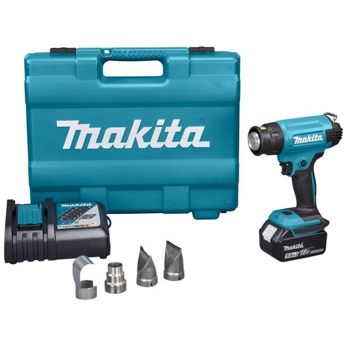 Строительный фен Makita DHG181RT LXT 18В (DHG181RT) изображение 4