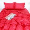 Постельное белье MirSon SatinStripe 30-0018Red 110х140 Детский (2200005246276)