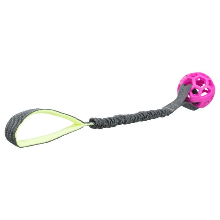 Іграшка для собак Trixie Bungee Tugger з м'ячем 7/48 см (4011905328690) зображення 5