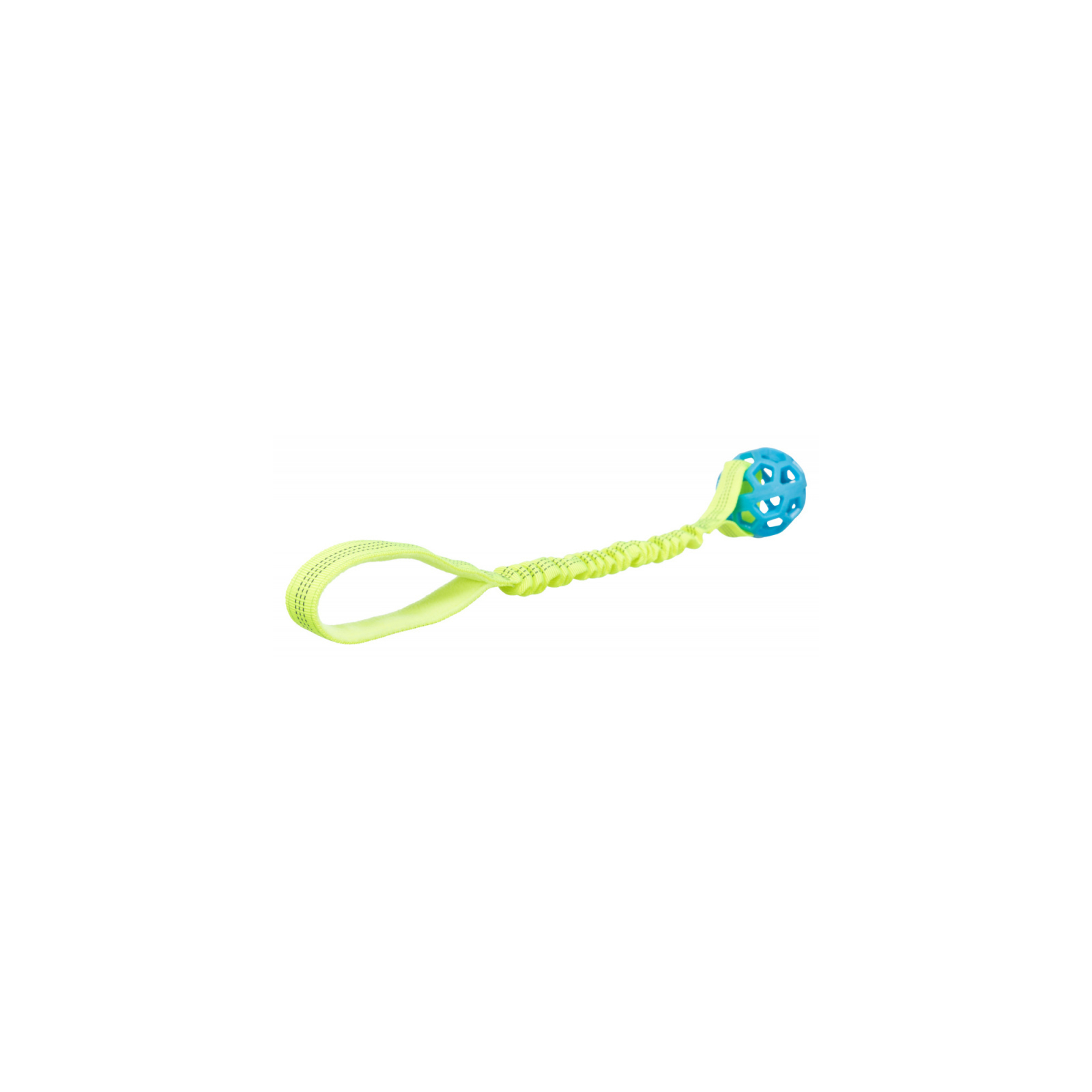 Іграшка для собак Trixie Bungee Tugger з м'ячем 7/48 см (4011905328690)