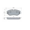 Гальмівні колодки Bosch 0 986 494 121 зображення 3