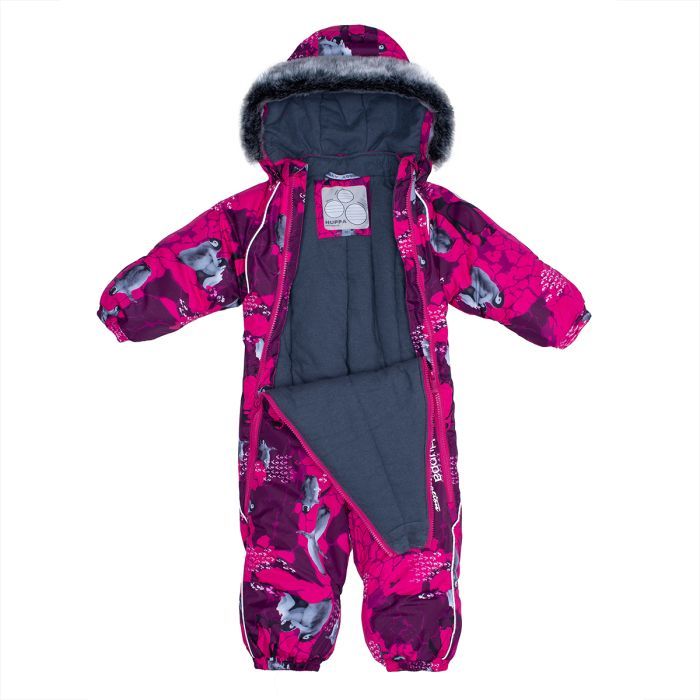 Комбинезон детский Huppa ORION 36300030 фуксия с принтом 80 (4741468831114) изображение 4
