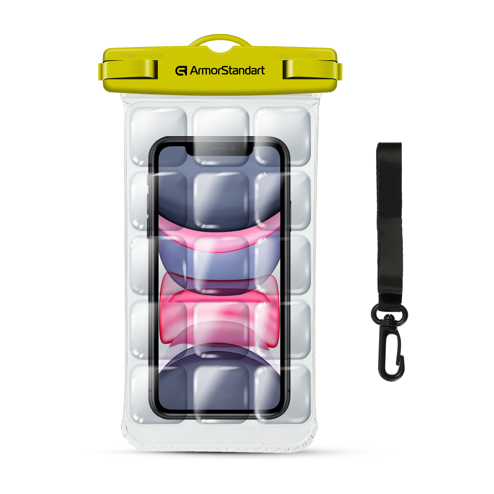 Чехол для мобильного телефона Armorstandart CapsulePro Waterproof Floating Case Yellow (ARM59235)