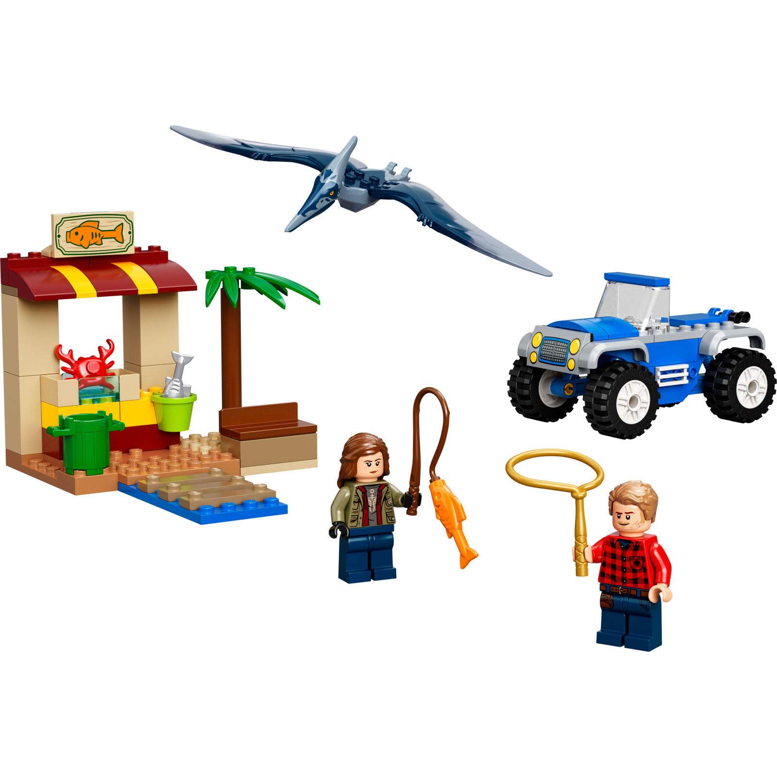 Конструктор LEGO Jurassic World Погоня за птеранодоном 94 деталі (76943) зображення 9