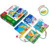 Развивающая игрушка Vladi Toys Игра-шнуровка с липучками От лета до зимы (укр) (VT5303-13) изображение 2