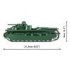 Конструктор Cobi Перша Світова Війна Танк Віккерс A1E1 Незалежний, 886 деталей (COBI-2990) зображення 4