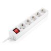 Сетевой фильтр питания REAL-EL RS-Protect M 1.8m, white (EL122300025) изображение 10