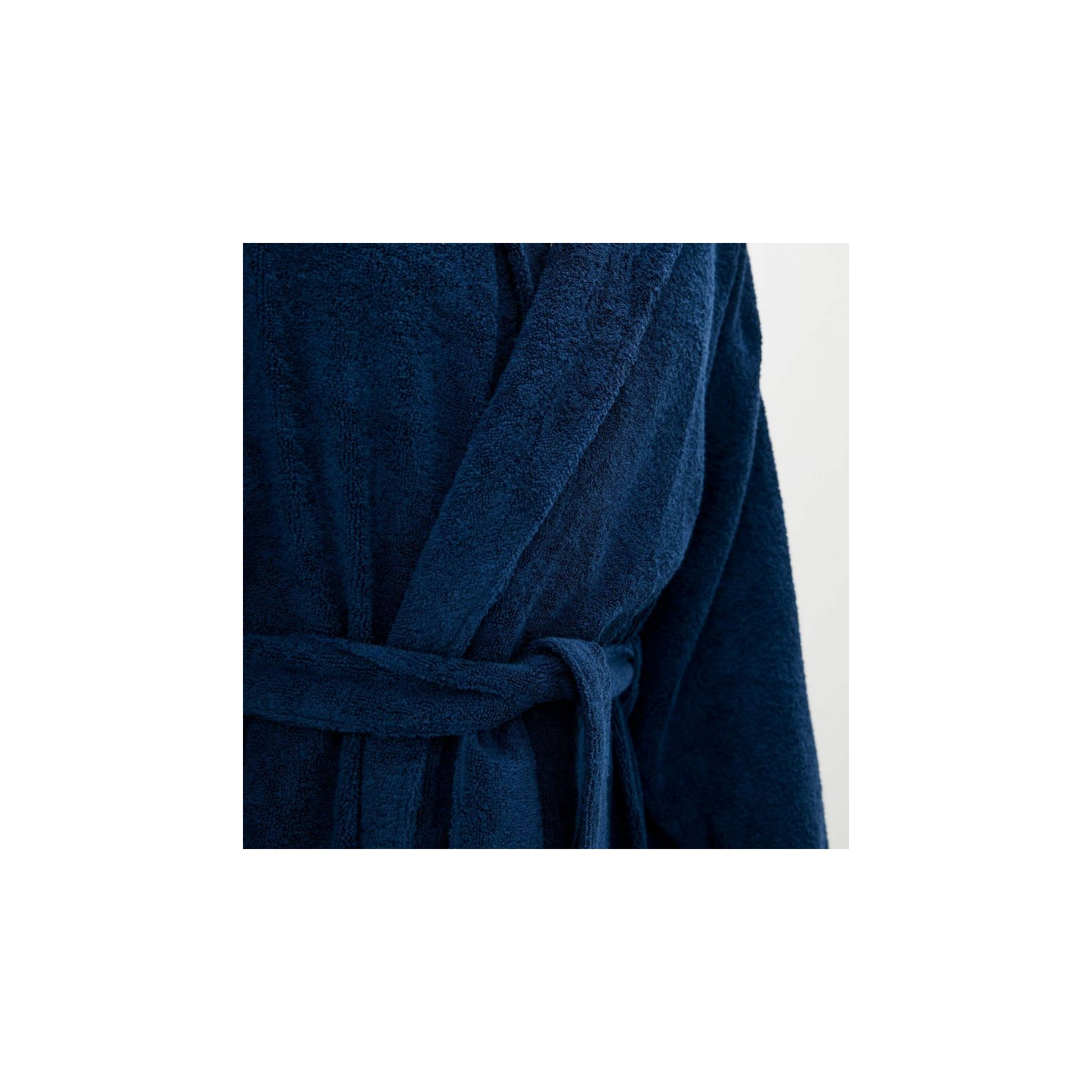 Халат Прованс махровий чоловічий синий розмір XXL (011237) зображення 4