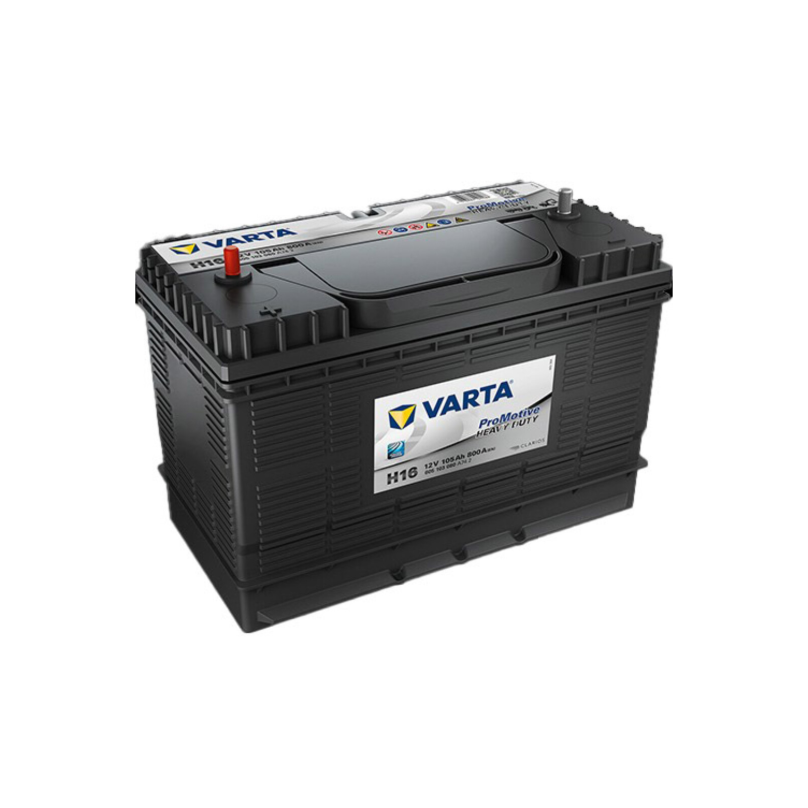 Акумулятор автомобільний Varta BlackProMotive105AhЕв(-/+)(800EN) (605103080)