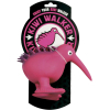 Игрушка для собак Kiwi Walker Птица киви 8.5 см розовая (8596075000158) изображение 2