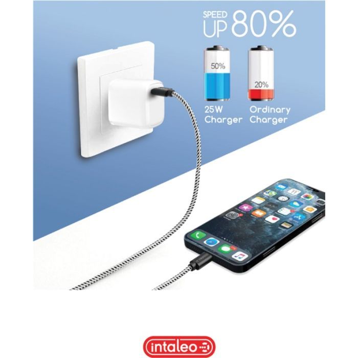 Зарядное устройство Intaleo TCGQPD125 1хType-C 3A/25W QC/PD3.0 (1283126538827) изображение 4