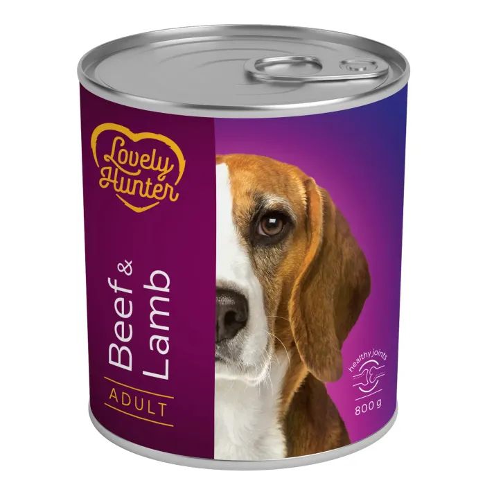 Консервы для собак Lovely Hunter Adult Beef and Lamb 800 г (LHU45357)