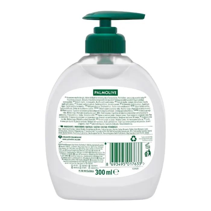 Рідке мило Palmolive Naturals Інтенсивне зволоження Молочко та оливка дой-пак 500 мл (8003520039545) зображення 4