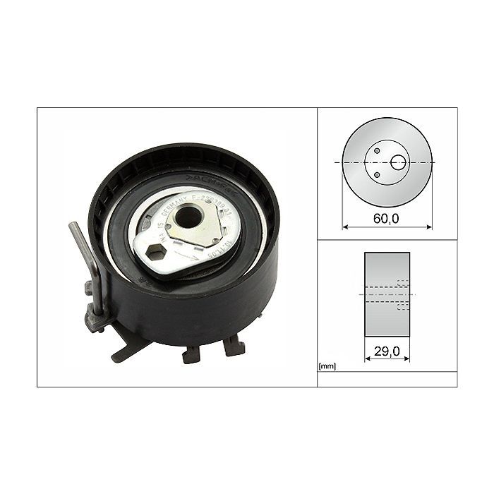 Ролик натягувача ременя INA 531 0404 10