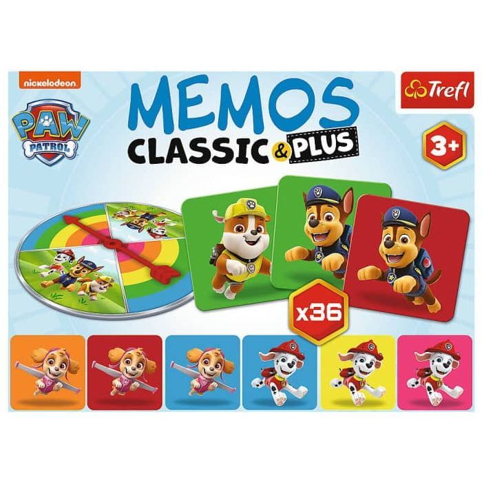 Настільна гра Trefl Мемо Класичні. Цуценячий патруль (Memos Classic&plus. Paw Patrol) (02269) зображення 4